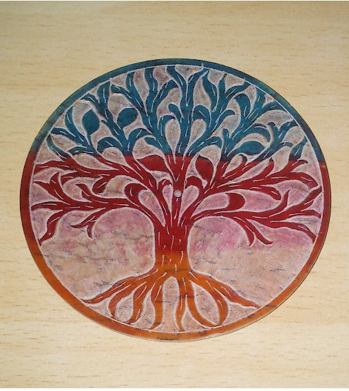 MIsc - 4 inch incense plate