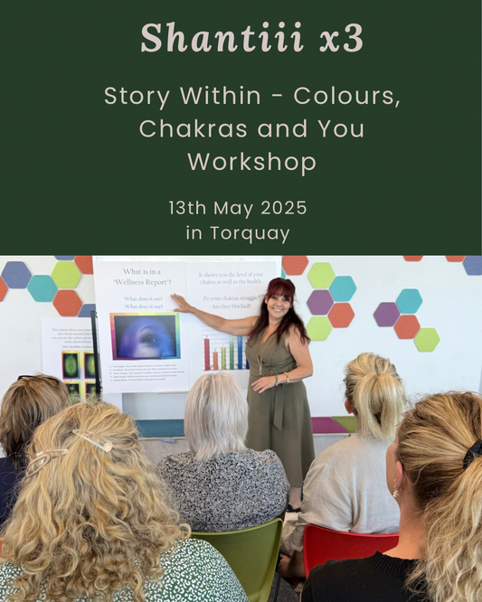 In Person - The Story Within: Colours, Chakras, and You Workshop (May)