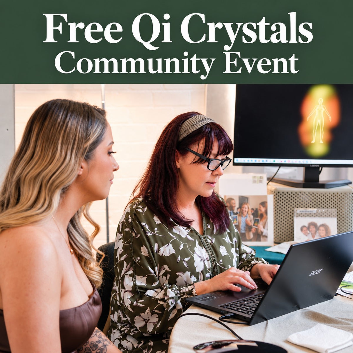 Free Community Event at Qi Crystals - Meet Your Aura Experience