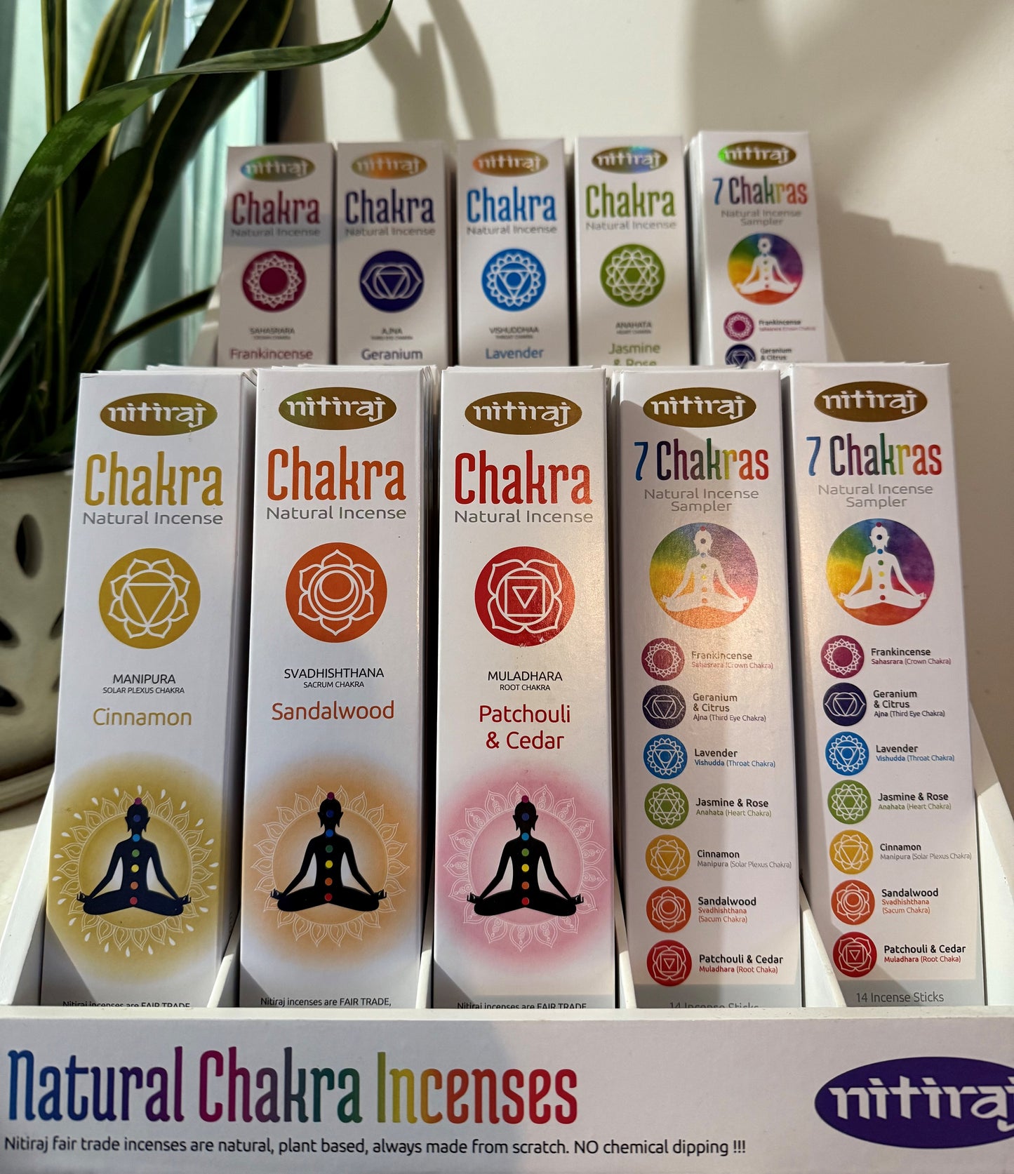 Misc - Chakra Incense (Vegan Friendly)