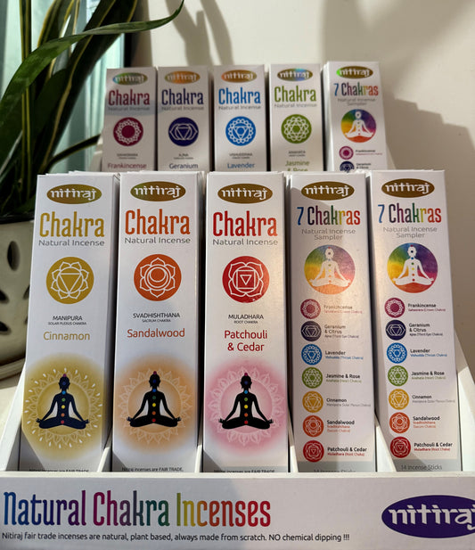Misc - Chakra Incense (Vegan Friendly)